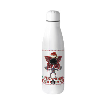 Stranger Things Christmas, Metal mug thermos (Stainless steel), 500ml