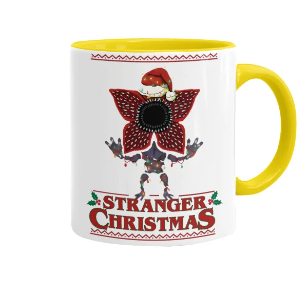 Stranger Things Christmas — Κεραμική Κίτρινη, 330ml
