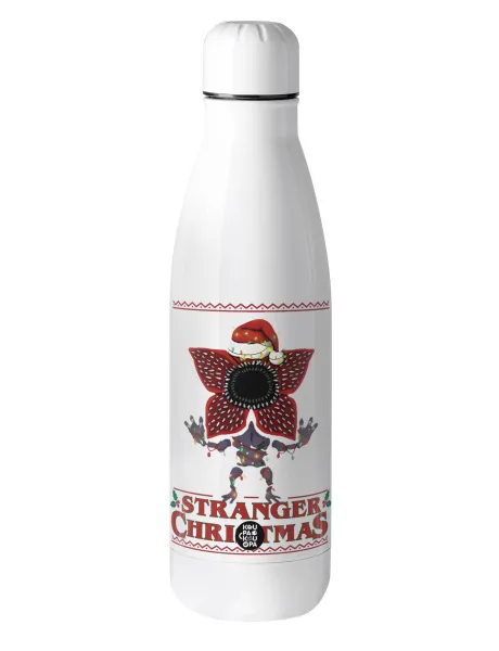 Stranger Things Christmas — Μεταλλικό παγούρι θερμός (Stainless steel), 500ml