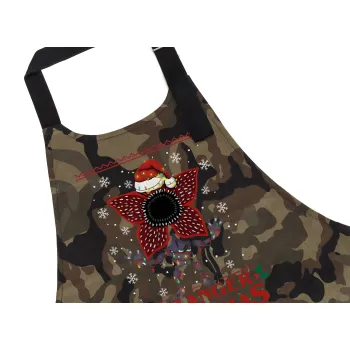 Stranger Things Christmas, Ποδιά Σεφ με τσέπες, Βαμβακερή, Camouflage (ΕΝΗΛΙΚΩΝ, 100% COTTON)