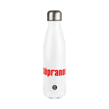The Sopranos, Metal mug thermos White (Stainless steel), double wall, 500ml
