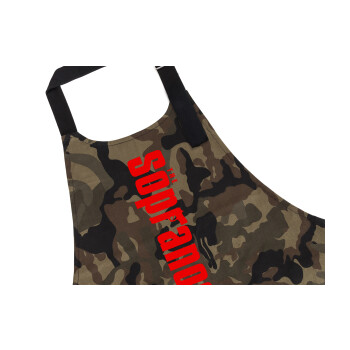 The Sopranos, Ποδιά Σεφ με τσέπες, Βαμβακερή, Camouflage (ΕΝΗΛΙΚΩΝ, 100% COTTON)