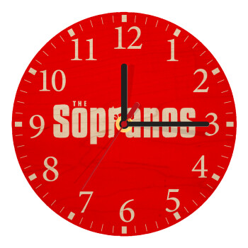 The Sopranos, Ρολόι τοίχου ξύλινο plywood (20cm)