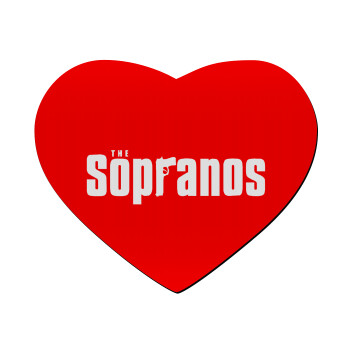 The Sopranos, Mousepad heart 23x20cm