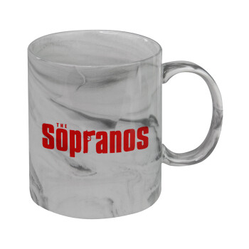 The Sopranos, Mug ceramic marble style, 330ml