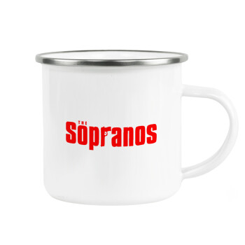 The Sopranos, Metallic enamel cup white 360ml