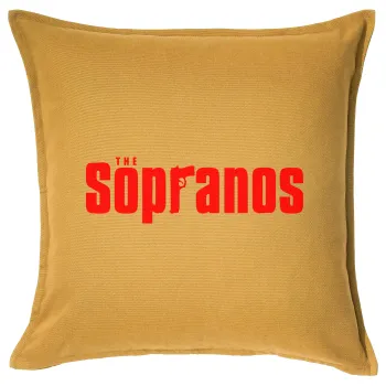 The Sopranos, Sofa cushion YELLOW 50x50cm includes filling