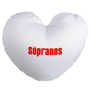 The Sopranos, Μαξιλάρι καναπέ καρδιά 40x40cm περιέχεται το  γέμισμα