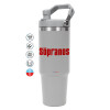 GREY color, 890ml (30oz) stainless Steel Tumbler with Handle