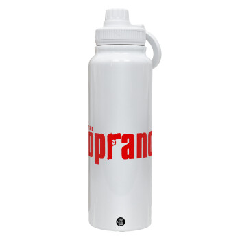 The Sopranos, Θερμός 1L Ανοξείδωτο με Βάση Κινητού & Διπλά Τοιχώματα