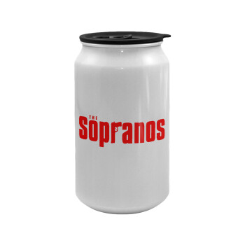 The Sopranos, Κούπα ταξιδιού μεταλλική με καπάκι (tin-can) 500ml