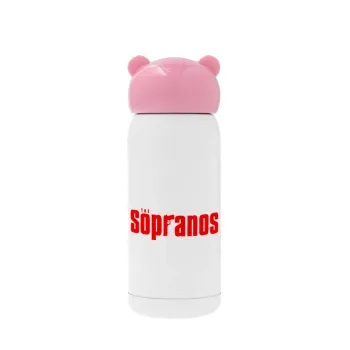 The Sopranos, Ροζ ανοξείδωτο παγούρι θερμό (Stainless steel), 320ml