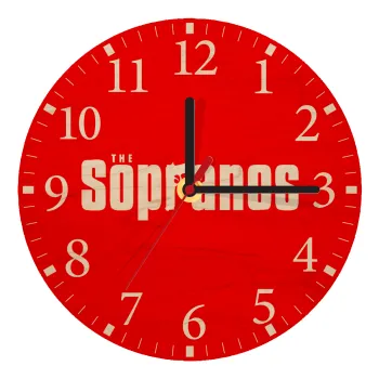 The Sopranos, Ρολόι τοίχου ξύλινο plywood (20cm)