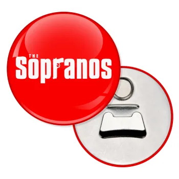 The Sopranos, Μαγνητάκι και ανοιχτήρι μπύρας στρογγυλό διάστασης 5,9cm