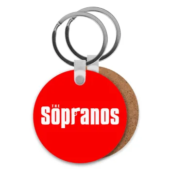 The Sopranos, Μπρελόκ Ξύλινο στρογγυλό MDF Φ5cm