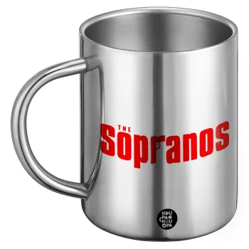 The Sopranos, Ανοξείδωτη Μεταλλική Κούπα 450ml - Διπλού Τοιχώματος