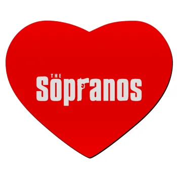 The Sopranos, Mousepad heart 23x20cm