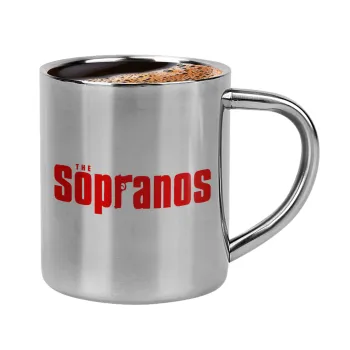 The Sopranos, Double-wall metal cup for espresso (220ml)