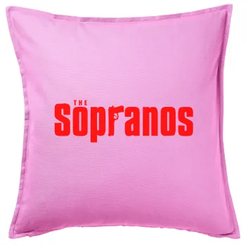 The Sopranos, Sofa cushion Pink 50x50cm includes filling