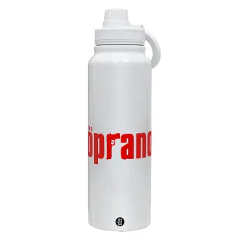 The Sopranos, Θερμός 1L Ανοξείδωτο με Βάση Κινητού & Διπλά Τοιχώματα