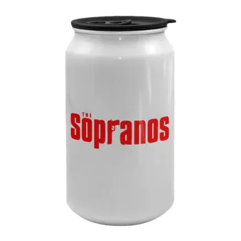 The Sopranos, Κούπα ταξιδιού μεταλλική με καπάκι (tin-can) 500ml