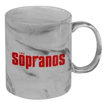 The Sopranos, Mug ceramic marble style, 330ml