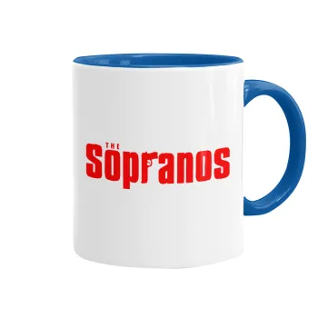 The Sopranos, Κούπα χρωματιστή μπλε, κεραμική, 330ml