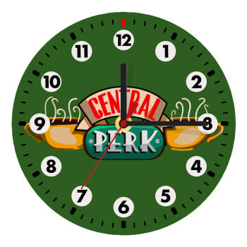 Central perk, Wooden wall clock (20cm)