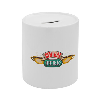 Central perk, Κουμπαράς πορσελάνης με τάπα