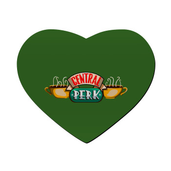 Central perk, Mousepad heart 23x20cm