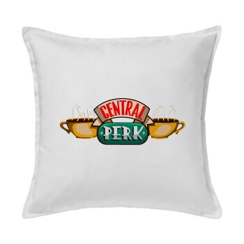 Central perk, Sofa cushion White 50x50cm includes filling