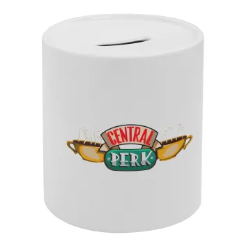 Central perk, Κουμπαράς πορσελάνης με τάπα