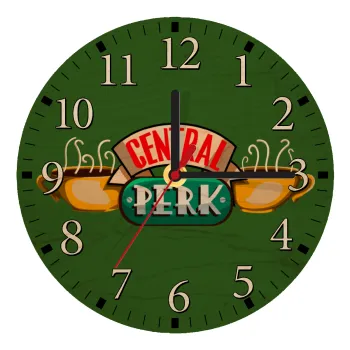 Central perk, Ρολόι τοίχου ξύλινο plywood (20cm)