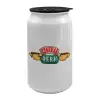 Κούπα ταξιδιού μεταλλική με καπάκι (tin-can) 500ml