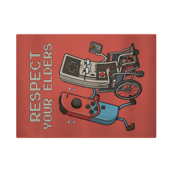 Respect your Elders, Επιφάνεια κοπής γυάλινη (38x28cm)