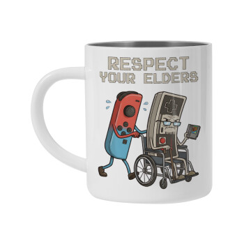 Respect your Elders, Κούπα Ανοξείδωτη διπλού τοιχώματος 300ml