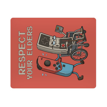 Respect your Elders, Mousepad ορθογώνιο 23x19cm
