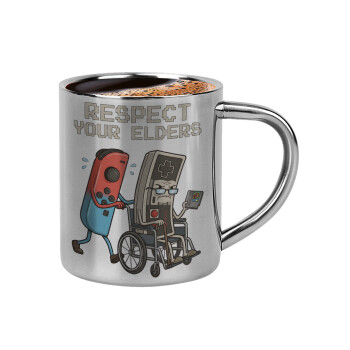 Respect your Elders, Double-wall metal cup for espresso (220ml)