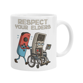 Respect your Elders, Κούπα, κεραμική, 330ml