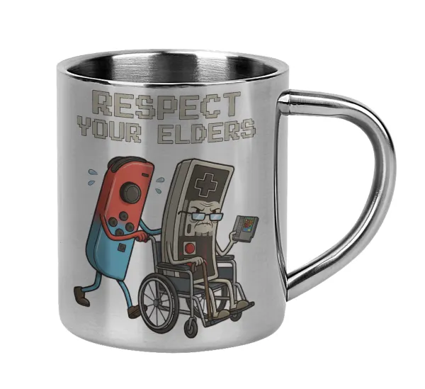Respect your Elders — Mug Stainless steel double wall 300ml