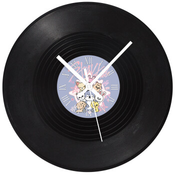 Stray Kids Pink, Ρολόι τοίχου Βινύλιο (30cm)