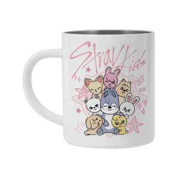 Stray Kids Pink, Κούπα Ανοξείδωτη διπλού τοιχώματος 300ml