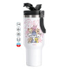 Mega Stainless steel Tumbler with lid, double wall 1,2L