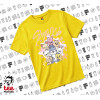 yellow childrens T-Shirt made of 100% cotton, for every day. Vegan & OEKO-TEX certified.