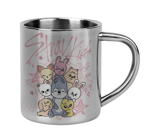 Stray Kids Pink — Mug Stainless steel double wall 300ml