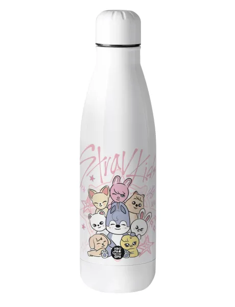 Stray Kids Pink — Metal mug thermos (Stainless steel), 500ml