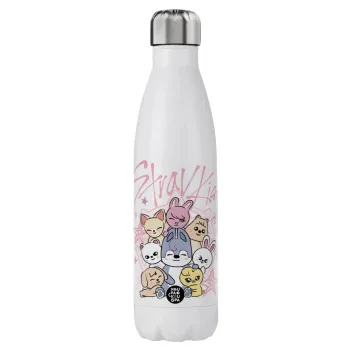 Stray Kids Pink, Stainless steel, double-walled, 750ml