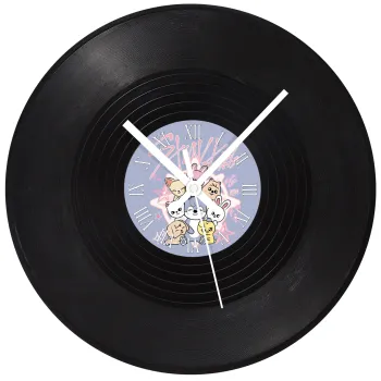 Stray Kids Pink, Ρολόι τοίχου Βινύλιο (30cm)