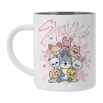Stray Kids Pink, Κούπα Ανοξείδωτη διπλού τοιχώματος 300ml