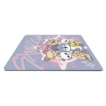 Stray Kids Pink, Mousepad rect 27x19cm